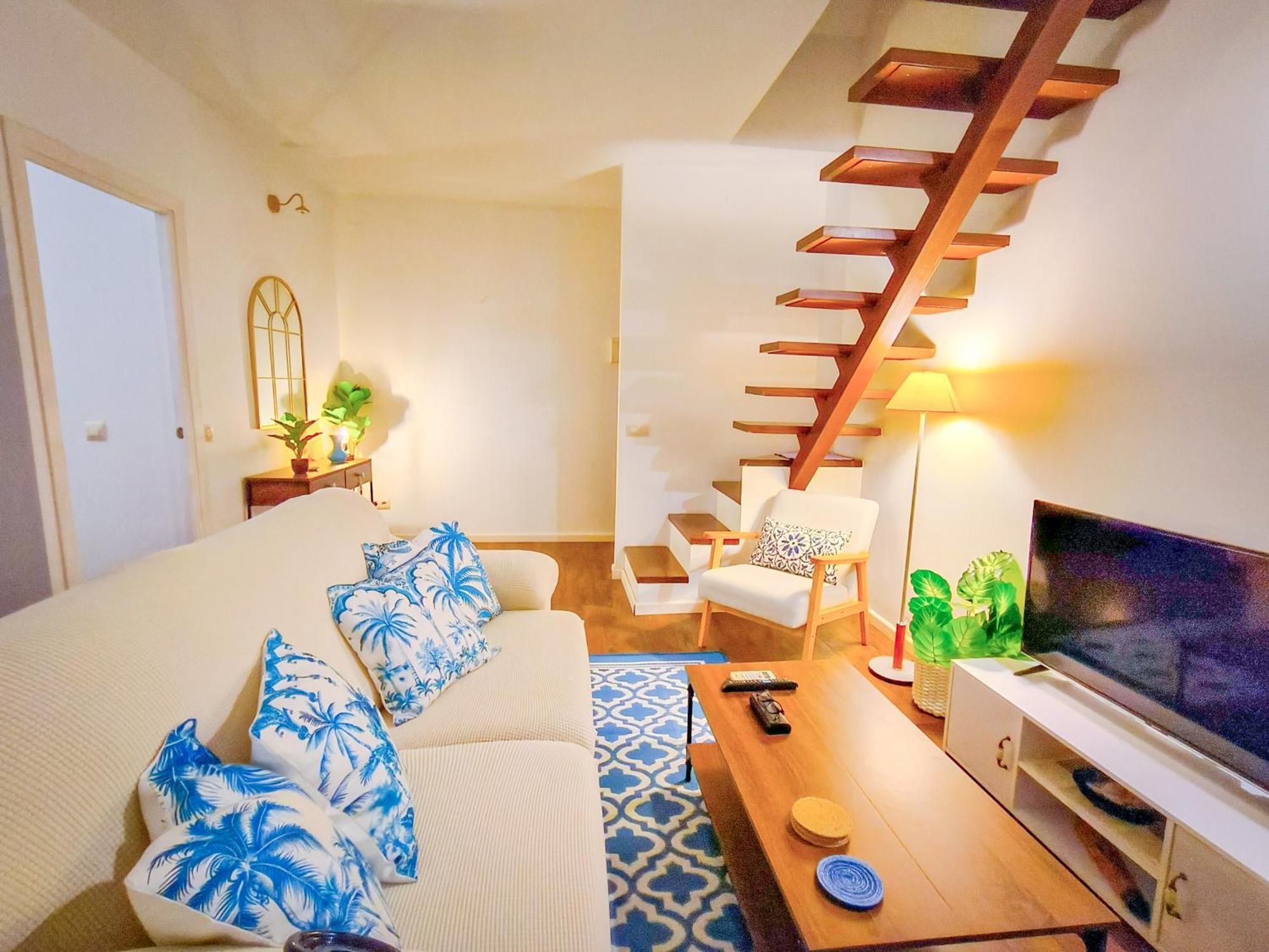 Atico Puerto Secreto - Apartamento Loft เวเฮร์ เด ลา ฟรอนเตรา ภายนอก รูปภาพ