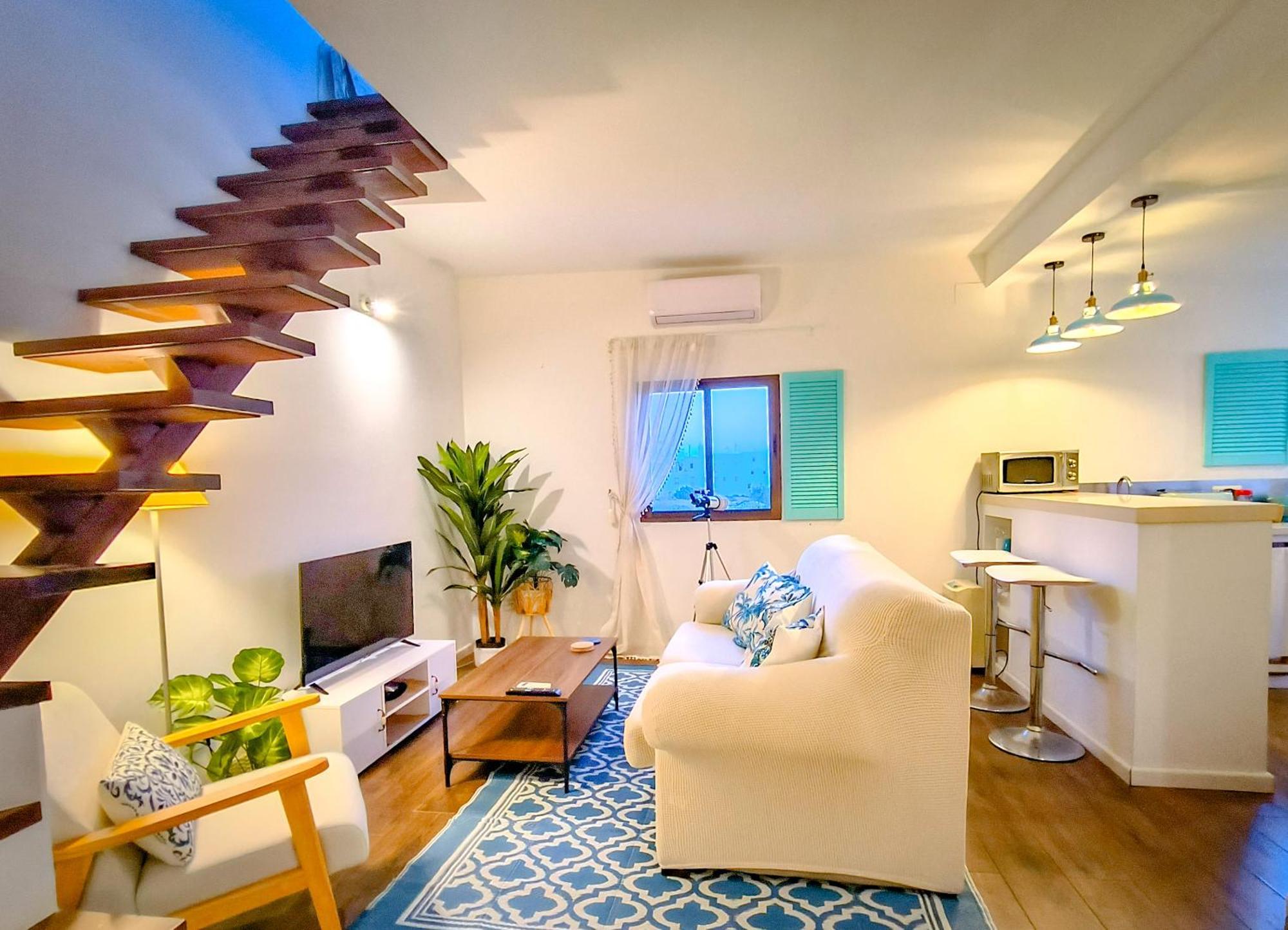 Atico Puerto Secreto - Apartamento Loft เวเฮร์ เด ลา ฟรอนเตรา ภายนอก รูปภาพ