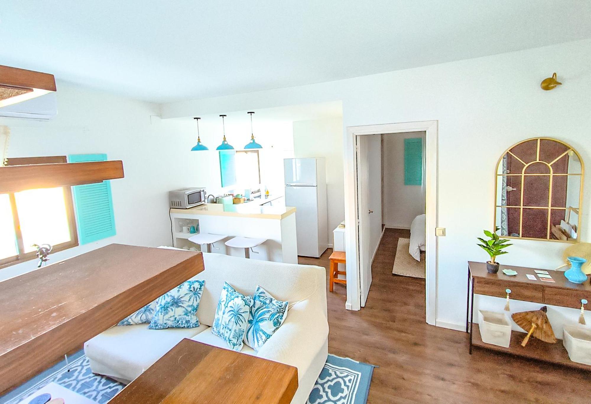 Atico Puerto Secreto - Apartamento Loft เวเฮร์ เด ลา ฟรอนเตรา ภายนอก รูปภาพ